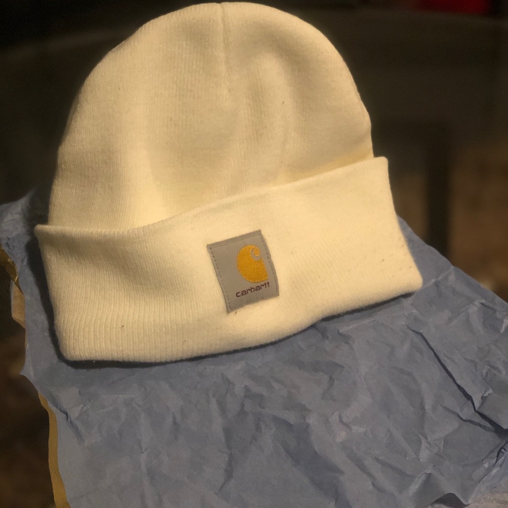 Carhartt White Knit Beanie